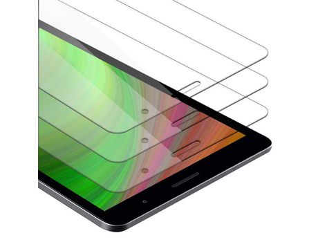Protector de Pantalla CADORABO 3x Compatible con Huawei Mediapad T3 8 8.0 Zoll