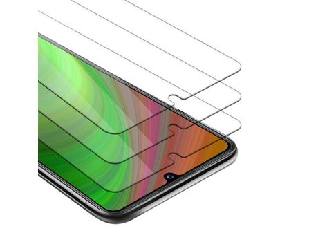 Protector de Pantalla CADORABO 3x Compatible con Samsung Galaxy A42 4G