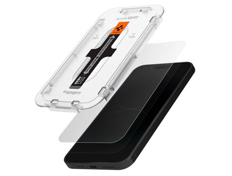 2 Protector de Pantalla Ecrã Iphone 14 Pro Max Ez Fit Spigen Transparente