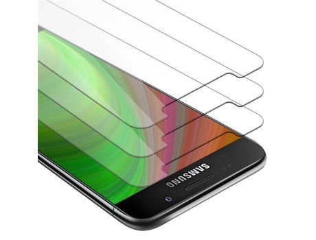 Protector de Pantalla CADORABO 3x Compatible con Samsung Galaxy A3 2016