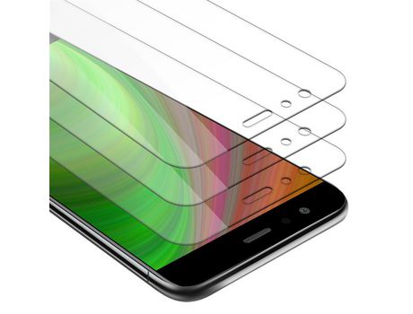 Protector de Pantalla CADORABO 3x Compatible con Huawei P10 Lite