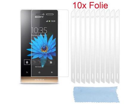 Protector de Pantalla CADORABO Compatíveis com Sony Xperia Miro