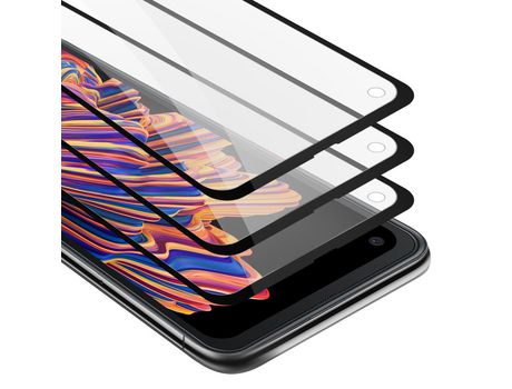 Protector de Pantalla CADORABO 3x Compatible con Samsung Galaxy Xcover Pro