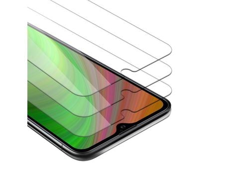 Protector de Pantalla CADORABO 3x Compatible con Motorola Moto E7 Plus