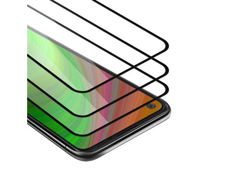 Protector de Pantalla CADORABO 3x Compatible con Google Pixel 4A