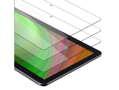 Cadorabo 3x Armour Film Compatible con lenovo tab p10 (10.1 zoll) em claro como cristal