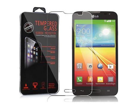 Protector de Pantalla CADORABO Compatible con Lg L70 1. Sim