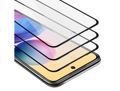Protector de Pantalla CADORABO 3x Compatible con Xiaomi Redmi Note 10 5G / Poco M3 Pro 5G