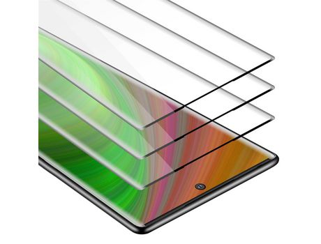 Protector de Pantalla CADORABO 3x Compatible con Samsung Galaxy Note 10 Plus