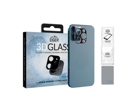 Protector de Pantalla EIGER para Lente de Câmara para Iphone 12 Pro Max