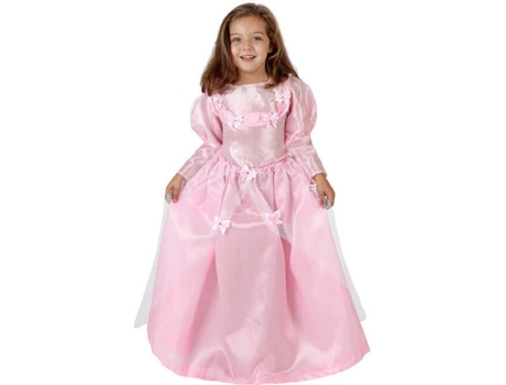 Disfraz de Niña DISFRAZZES Princesa Vestido Rosa (Talla: 3 a 4 años)