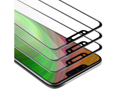 Cadorabo 3x blindagem de ecrã Intero Compatible con huawei mate 20 lite Protector de Pantalla