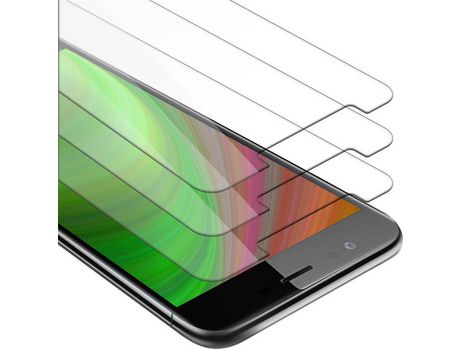 Cadorabo 3x Armour Film Compatible con zte nubia m2 lite
