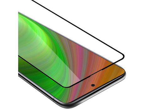 Protector de Pantalla Intero CADORABO Compatible con samsung galaxy a71 4g película protectora em transparente con preto