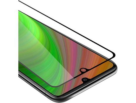 Protector de Pantalla Intero cadorabo Compatible con samsung galaxy a41 película protectora em transparente con preto