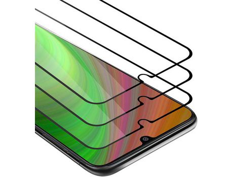 Cadorabo 3x blindagem de ecrã Intero Compatible con samsung galaxy m31 Protector de Pantalla
