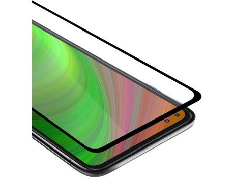 Protector de Pantalla Intero cadorabo Compatible con motorola moto g 5g plus película protectora em transparente con preto