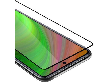 Protector de Pantalla Intero cadorabo Compatible con xiaomi redmi note 9 pro / note 9s película protectora em transparente con preto