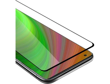 Protector de Pantalla Intero cadorabo Compatible con oneplus nord n10 5g película protectora em transparente con preto