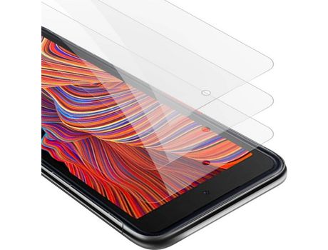 Cadorabo 3x Armour Film Compatible con samsung galaxy xcover 5