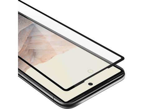 Protector de Pantalla Intero CADORABO Compatible con google pixel 6 película protectora em transparente con preto
