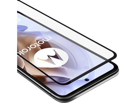 Protector de Pantalla Intero CADORABO Compatible con motorola moto g31 / g41 película protectora em transparente con preto