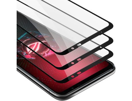 Cadorabo 3x blindagem de ecrã Intero Compatible con asus rog phone 5 Protector de Pantalla