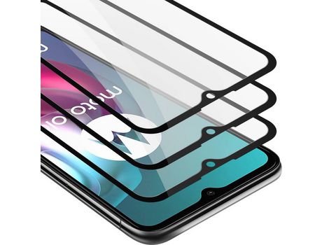 Cadorabo 3x blindagem de ecrã Intero Compatible con motorola moto g10 / g30 Protector de Pantalla