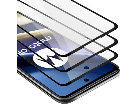Cadorabo 3x blindagem de ecrã Intero Compatible con motorola moto g51 5g Protector de Pantalla