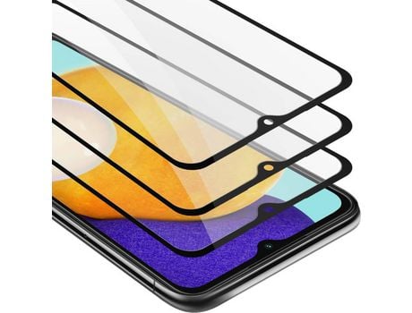 CADORABO 3x blindagem de ecrã Intero Compatible con samsung galaxy a13 5g Protector de Pantalla