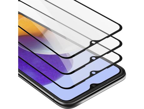 Cadorabo 3x blindagem de ecrã Intero Compatible con samsung galaxy a22 5g Protector de Pantalla