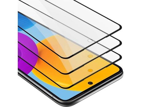 Cadorabo 3x blindagem de ecrã Intero Compatible con samsung galaxy m52 5g Protector de Pantalla