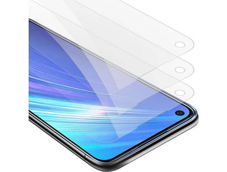 Cadorabo 3x Armour Film Compatible con realme 6 4g / 6s