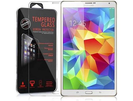 CADORABO Armour Film Compatible con samsung galaxy tab s (8.4 zoll) em claro como cristal