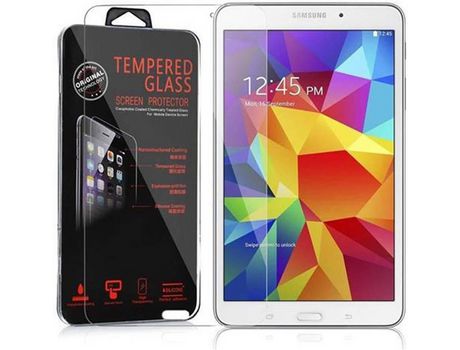 CADORABO Armour Film Compatible con samsung galaxy tab 4 (8 zoll) em claro como cristal