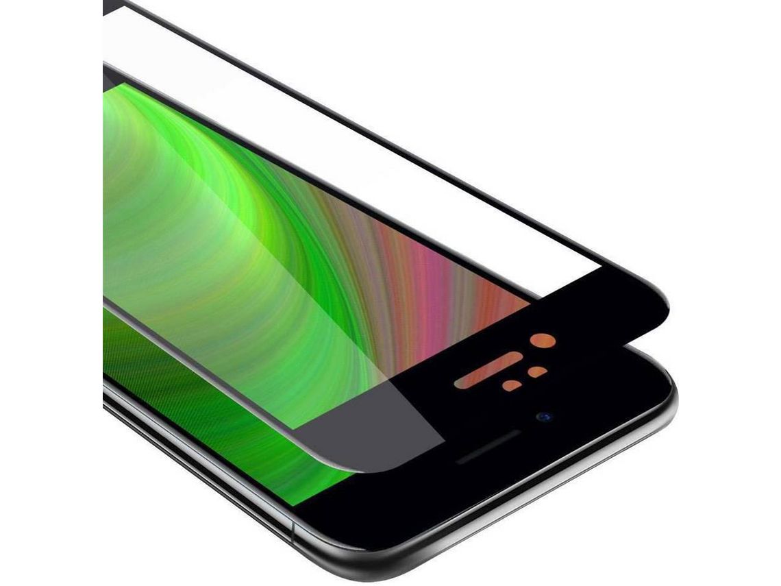 Protector de Pantalla  Intero cadorabo Compatible con apple iphone 7 / 7s / 8 / se 2020 película protectora em transparente con preto