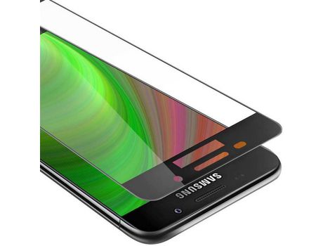 Protector de Pantalla Intero cadorabo Compatible con samsung galaxy a5 2016 película protectora em transparente con preto