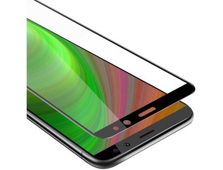 Protector de Pantalla Intero CADORABO Compatible con honor 10 lite / huawei p smart 2019 película protectora em transparente con preto