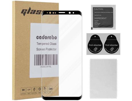 Cadorabo Armour Film adesivo total Compatible con samsung galaxy s9 Protector de Pantalla