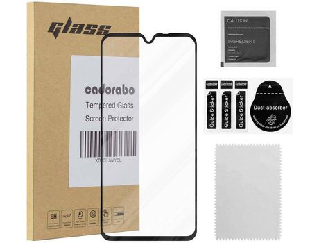 Protector de Pantalla Intero CADORABO Compatible con huawei p30 pro película protectora em transparente con preto