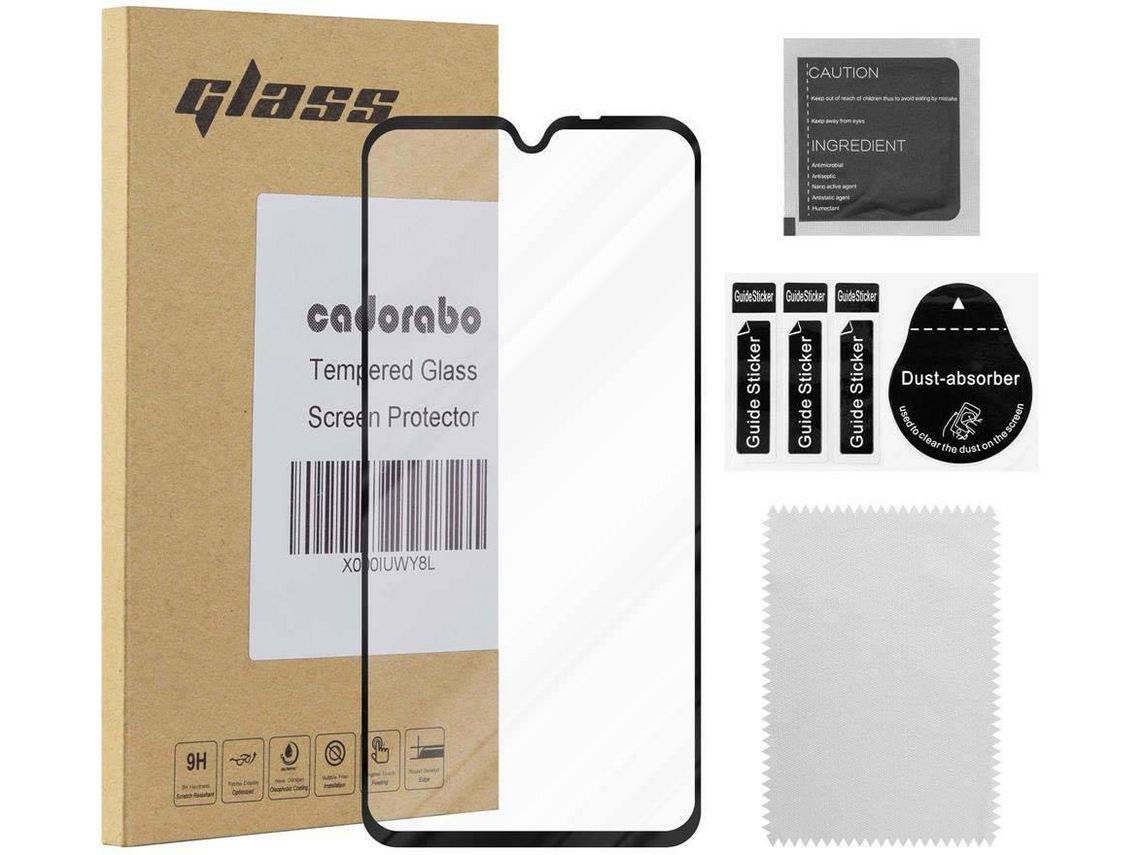 Protector de Pantalla  Intero CADORABO Compatible con huawei p30 pro película protectora em transparente con preto