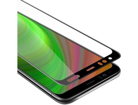 Protector de Pantalla Intero CADORABO Compatible con google pixel 4 xl película protectora em transparente con preto