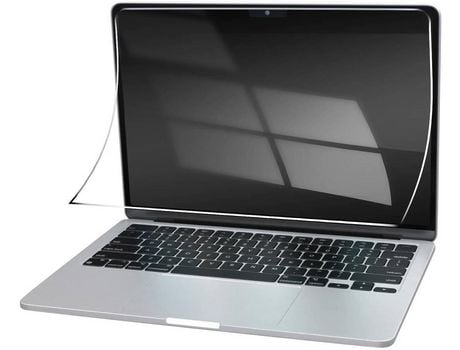 Película macbook air 2022 flexã­vel dureza 7h 3MK flexibleglass transparente