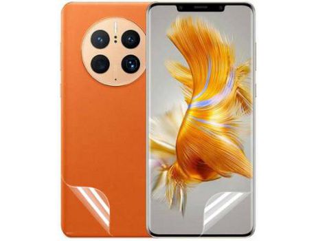 Película hydrogel full cover frente e verso para huawei mate 50 - transparente