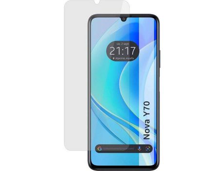 Protector pantalla hidrogel mate antihuellas huawei nova y70
