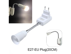 Rebe-adaptador De Enchufe E27 Con Interruptor Para Bombillas Luz, Dirección Flexible, Hogar Oficina Restaurantes