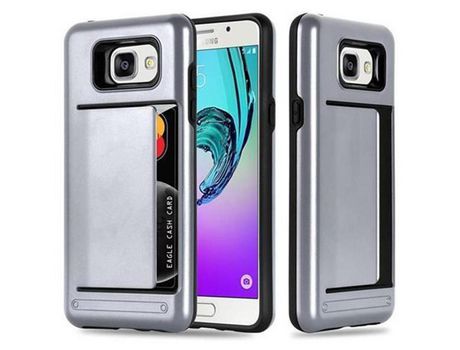 Carcasa para Samsung Galaxy A3 2016 Plateado