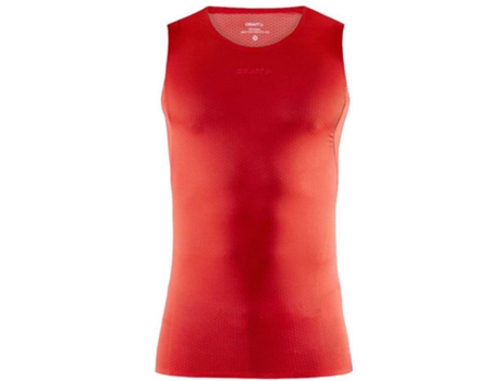 Camiseta de Hombre para Running CRAFT Dry Nanoweight Rojo (XL)