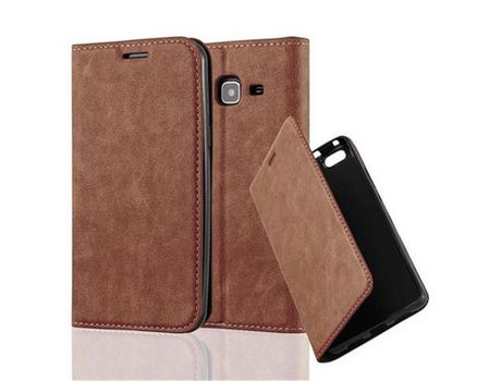 Carcasa para Samsung Galaxy J3 2016 Marrón