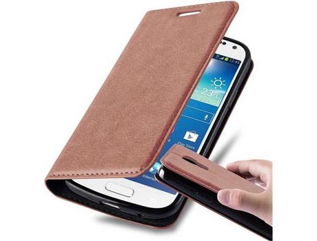 Carcasa para Samsung Galaxy S4 MINI Marrón